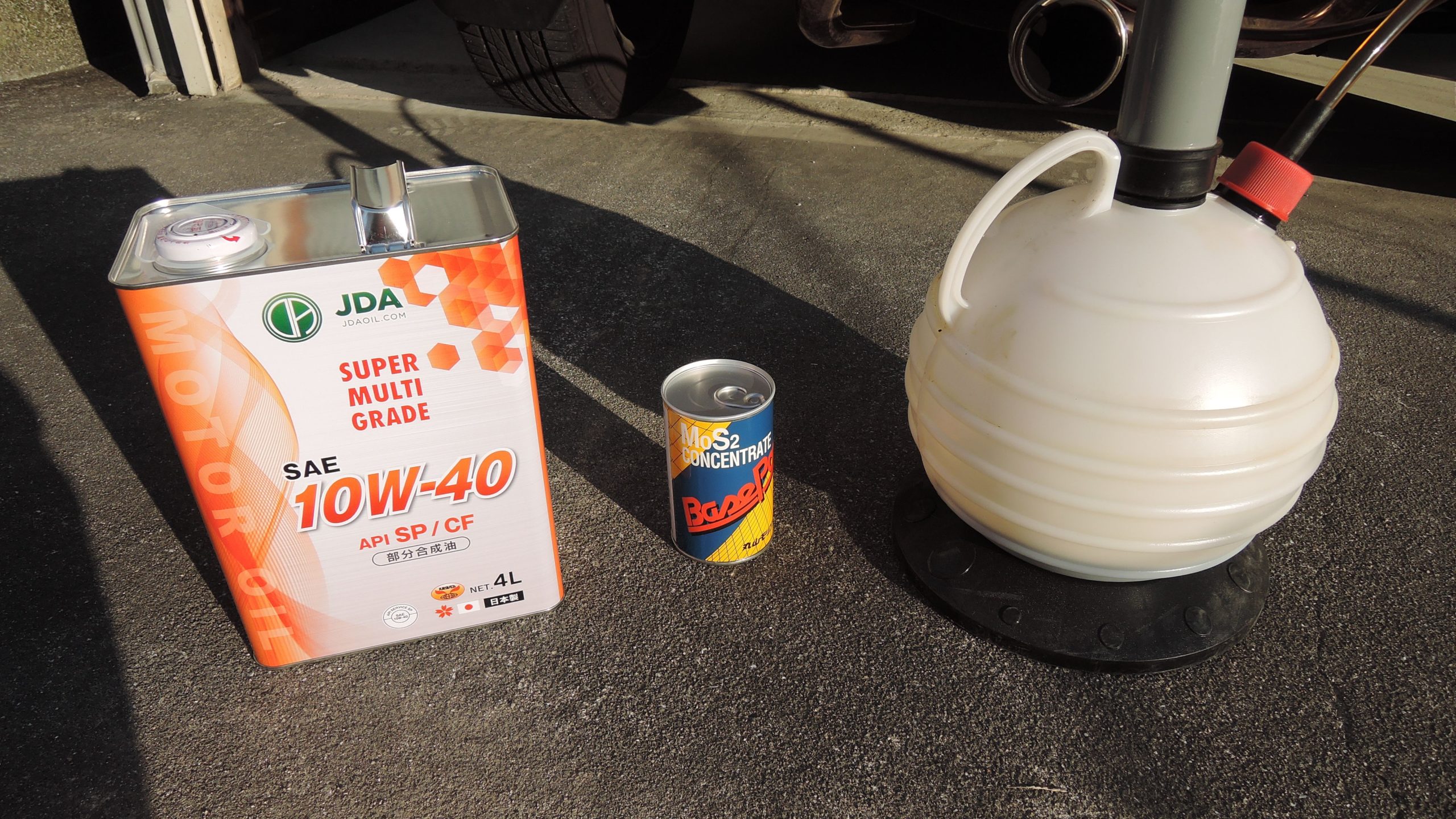 ビートのエンジンオイルの粘度　～１０Ｗ－５０から１０Ｗ－４０～